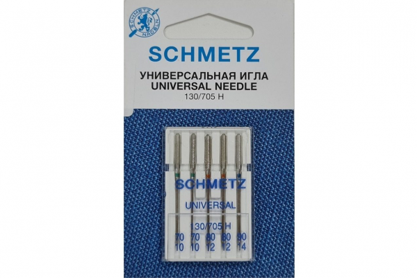 Иглы Schmetz универсальные (70x2, 80x2, 90x1), 5 шт в Краснозаводске