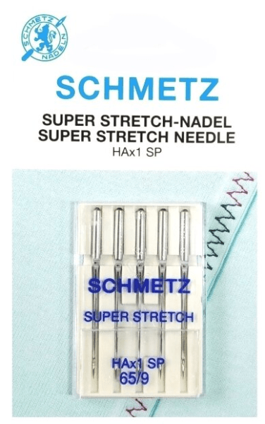 Иглы Schmetz супер-стрейч HAx1 SP 65/9, 5 шт в Краснозаводске